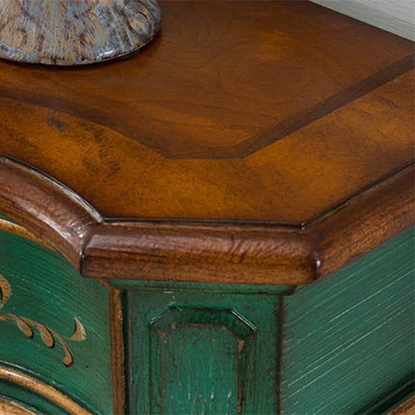 Victoria Wooden End Table Free Form Sofa Console Table for Hall