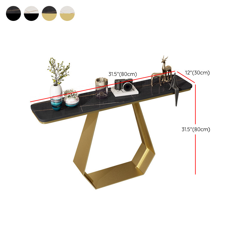 Rectangle Glam Console Accent Table Antique Finish Console Sofa Table