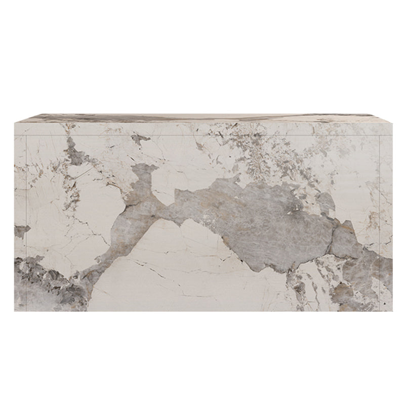 Modern Bistro Bar Table Sintered Stone Bar Table for Living Room