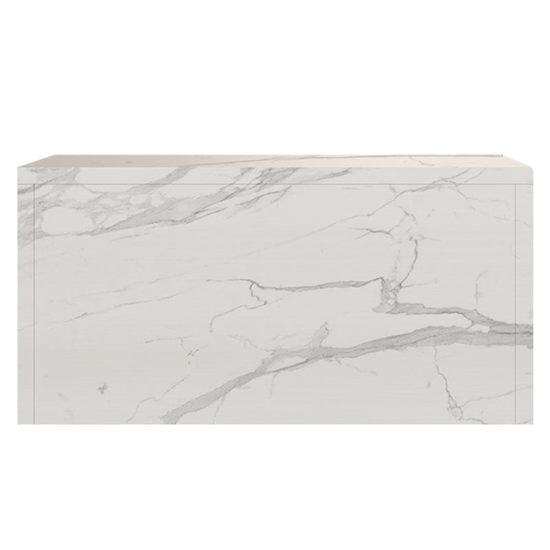 Modern Bistro Bar Table Sintered Stone Bar Table for Living Room