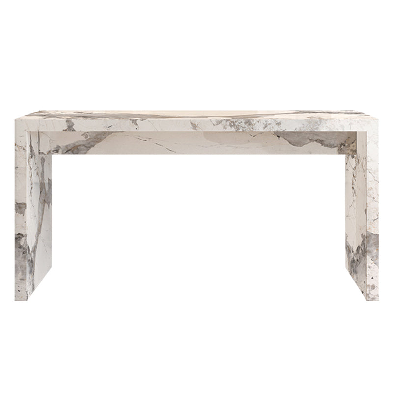 Modern Bistro Bar Table Sintered Stone Bar Table for Living Room
