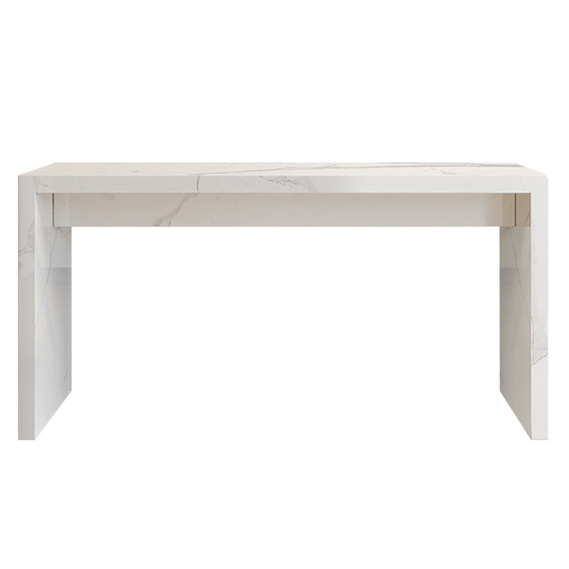 Modern Bistro Bar Table Sintered Stone Bar Table for Living Room