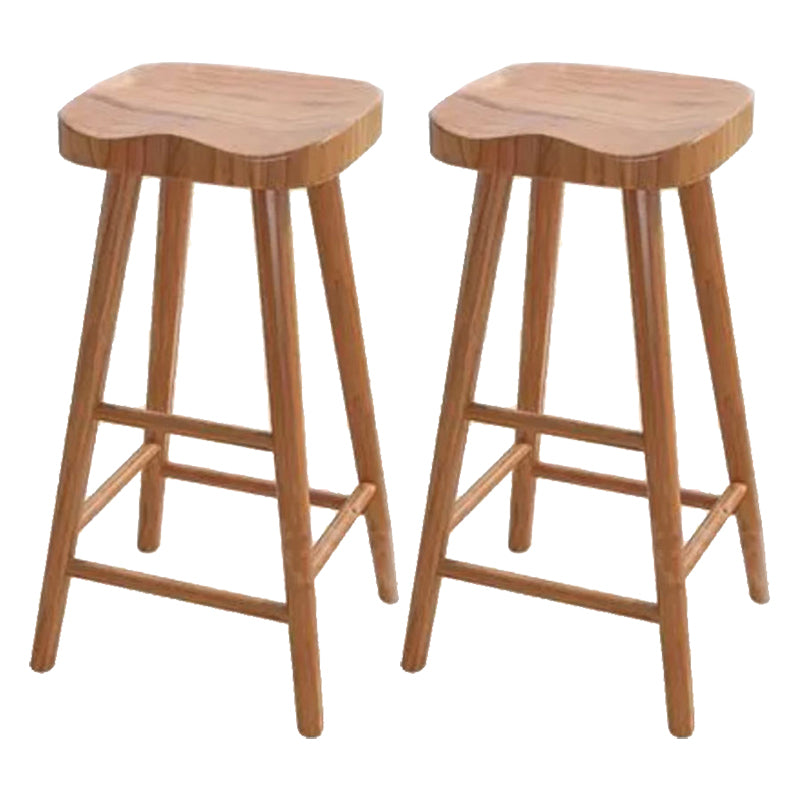 Industrial 1/2/6 Pieces Bar Table Set Wood Counter Table with High Stools