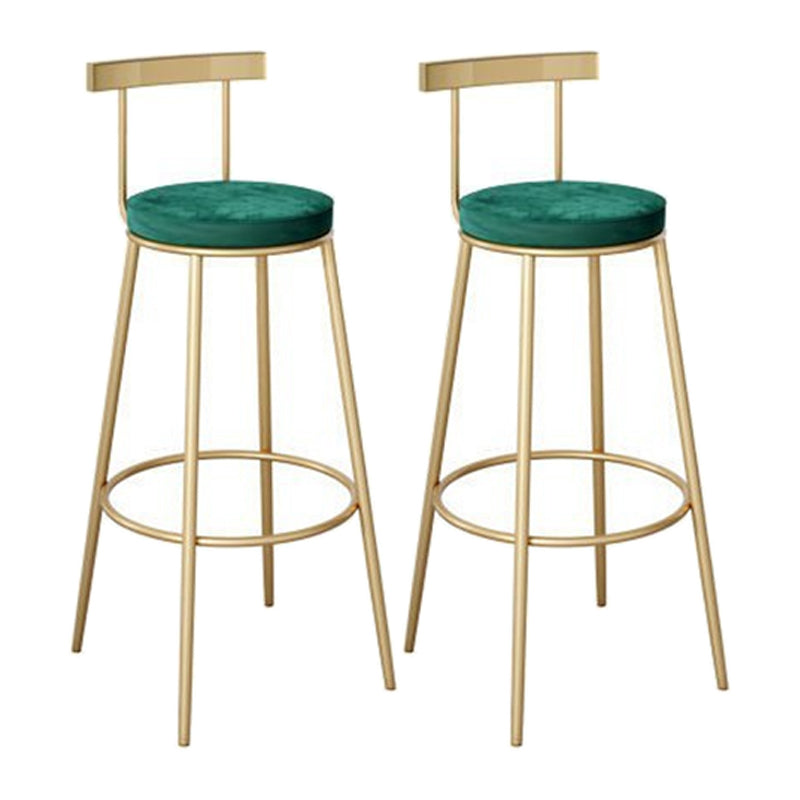 Glam Stone 1/2/3 Pieces Bar Table Set Rectangle Bar Table with Metal Legs