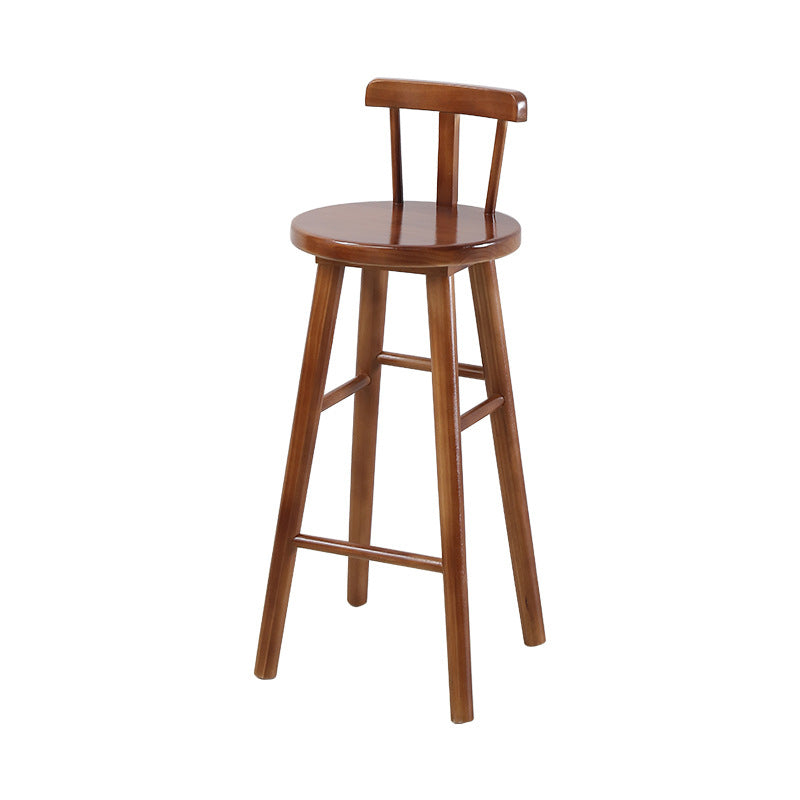 Contemporary Rectangle Pub Table Set 1/4/5 Pcs Bar Table with Wooden Stools