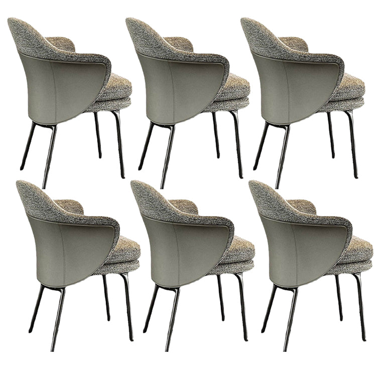 Dining Room Upholstered Chair Faux Leather Parsons Dining Chair