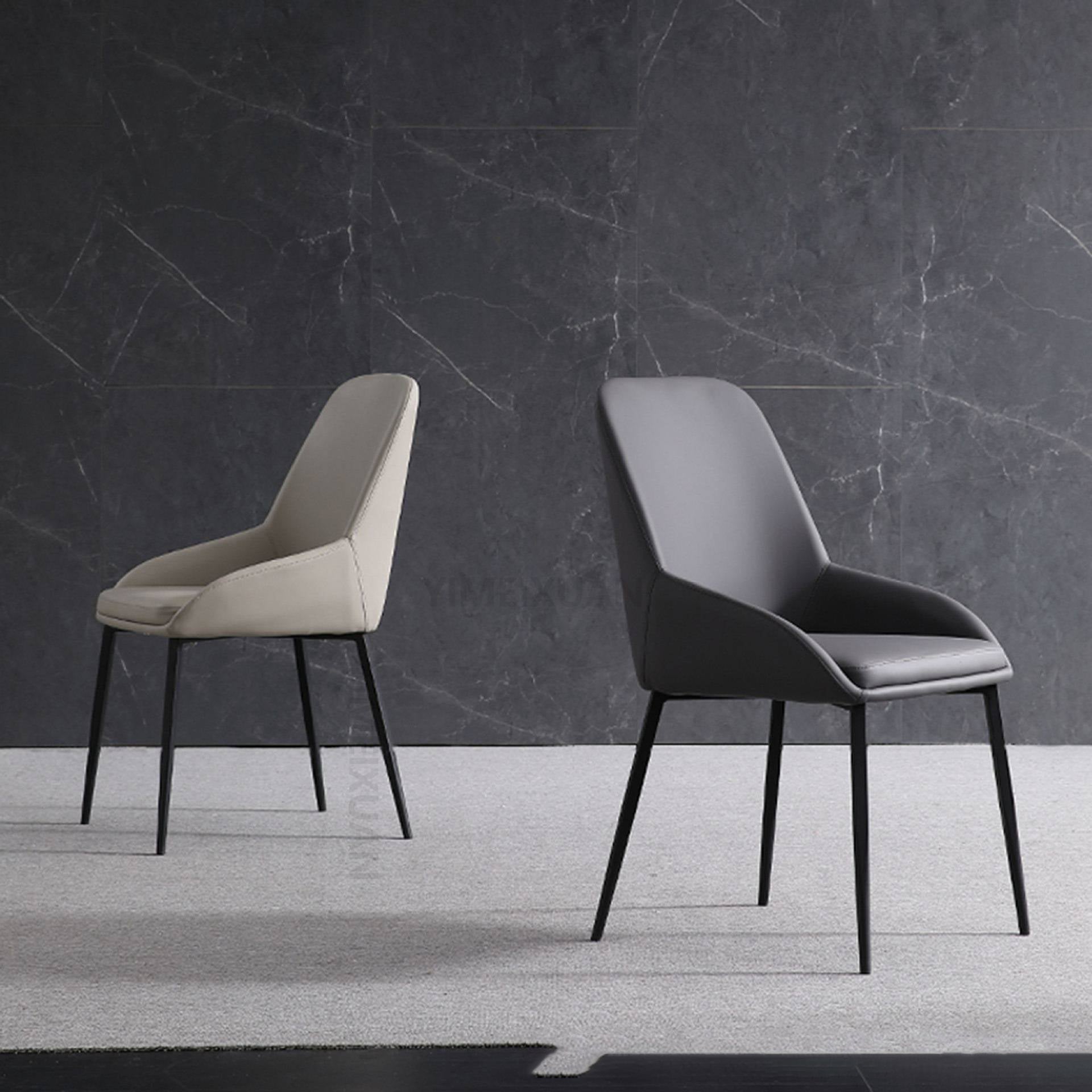 Dining Room Upholstered Chair Home Faux Leather Parsons Arm Chair