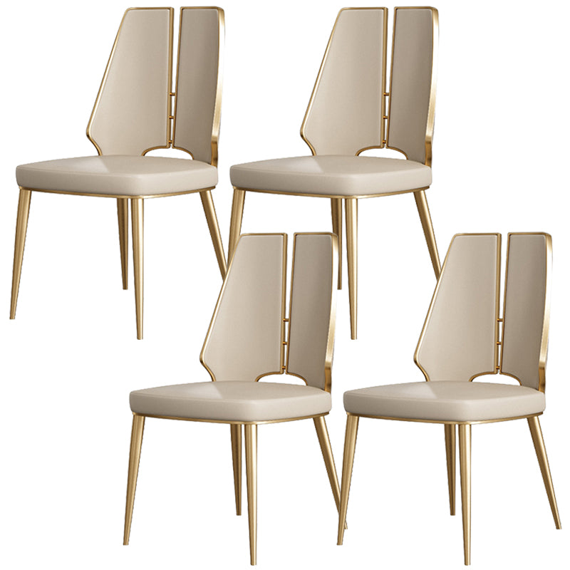 Dining Room Upholstered Chair Home Faux Leather Dining Chair