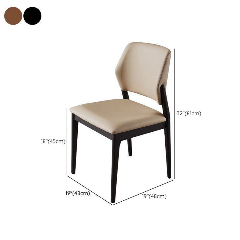 Dining Room Kitchen Chair Contemporary Solid Wood Dining Side Chair