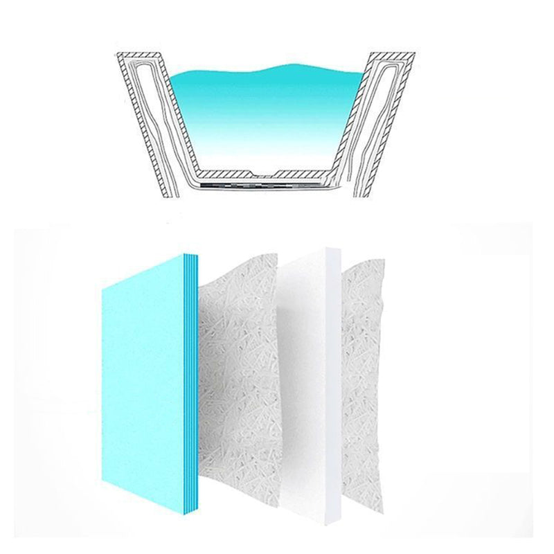 Soaking Bathtub Acrylic Antique Finish Rectangular Back to Wall Bath Tub