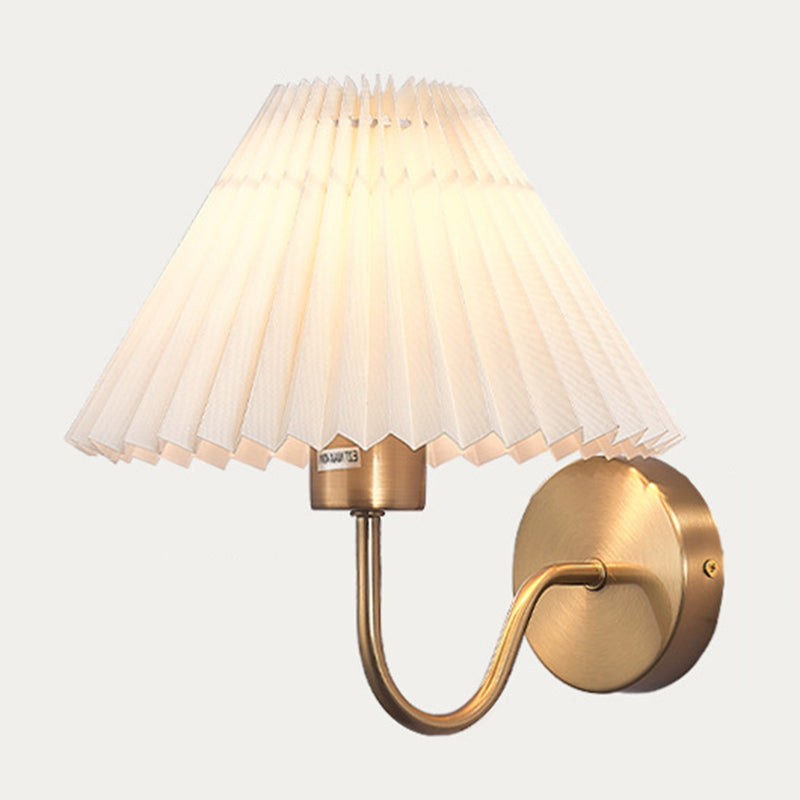 Modern Cone Wall Lamps Metal 1 Light Wall Light Fixtures for Bedroom