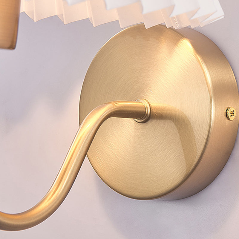 Modern Cone Wall Lamps Metal 1 Light Wall Light Fixtures for Bedroom