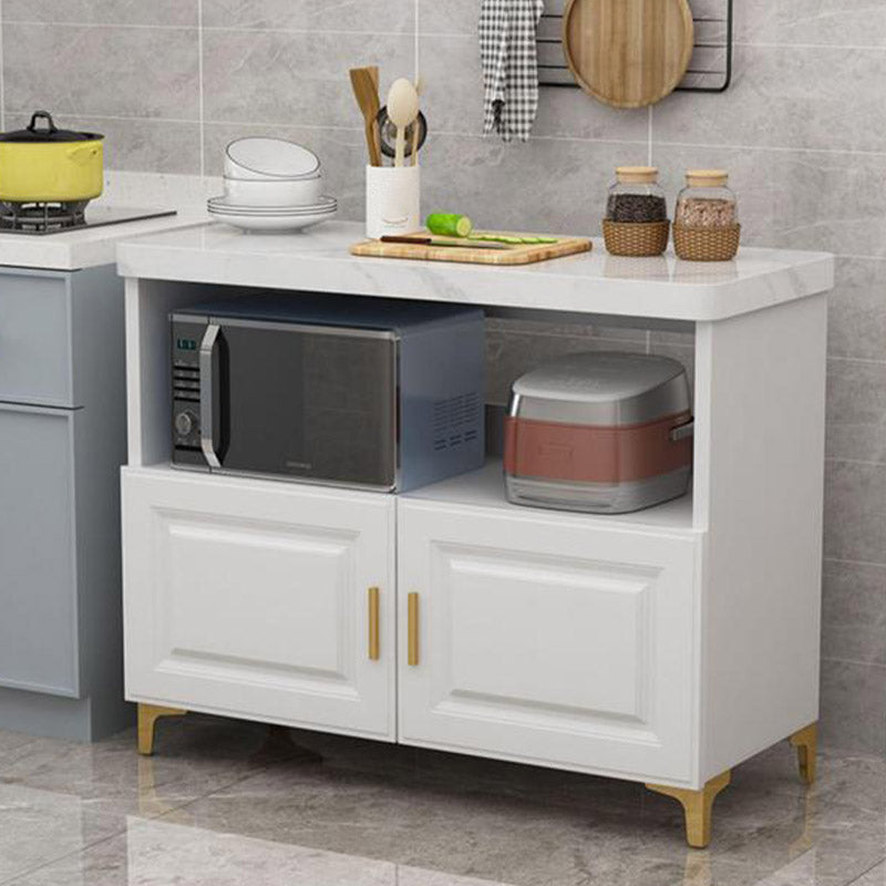 Dining Room Kitchen Island Table Marble Stationary Kitchen Island