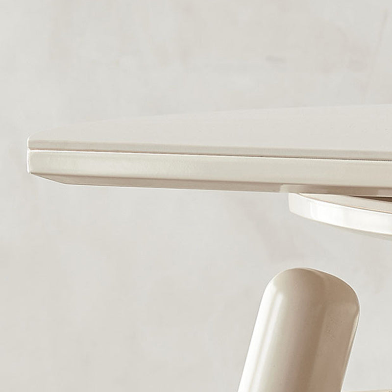 Modern 1/4/5/7 Pieces Dining Set Rectangle Stone Collapsible Dining Table for Dining Room