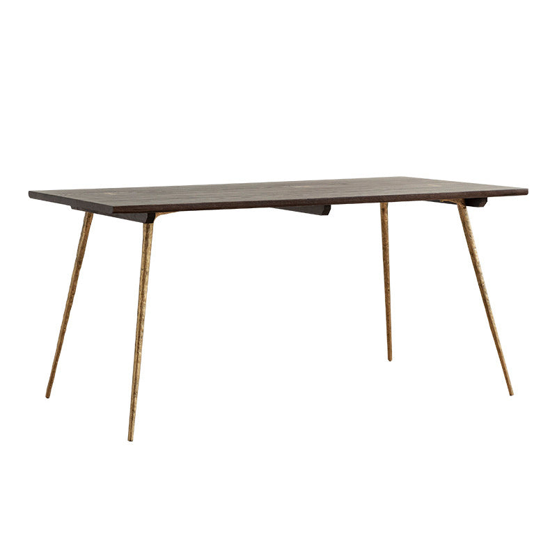 Modern 1/4/5/6/7 Pieces Dining Set Rectangle Oak Wood Dining Table for Dining Room