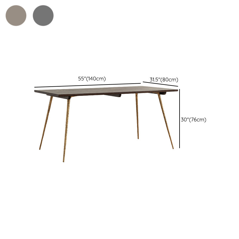 Modern 1/4/5/6/7 Pieces Dining Set Rectangle Oak Wood Dining Table for Dining Room