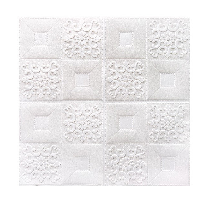 Modern Wall Paneling Foam 3D Embossed Peel and Stick Wall Panel