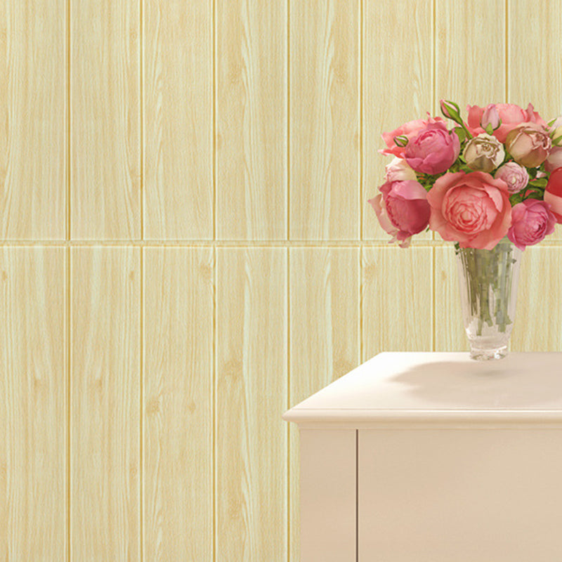 Wood Effect Interior Wall Paneling Peel and Stick 3D Embossed Wall Paneling