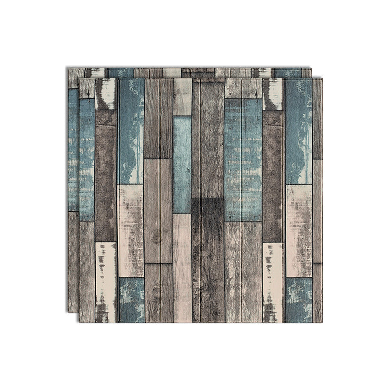 Wood Effect Interior Wall Paneling Peel and Stick 3D Embossed Wall Paneling