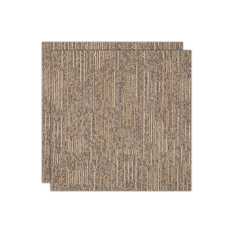 Carpet Tile Non-Skid Fade Resistant Geometry Self-Stick Carpet Tiles Bedroom