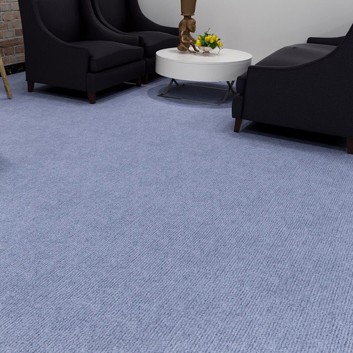 Carpet Tile Non-Skid Fade Resistant Solid Color Self-Stick Carpet Tiles Dining Room