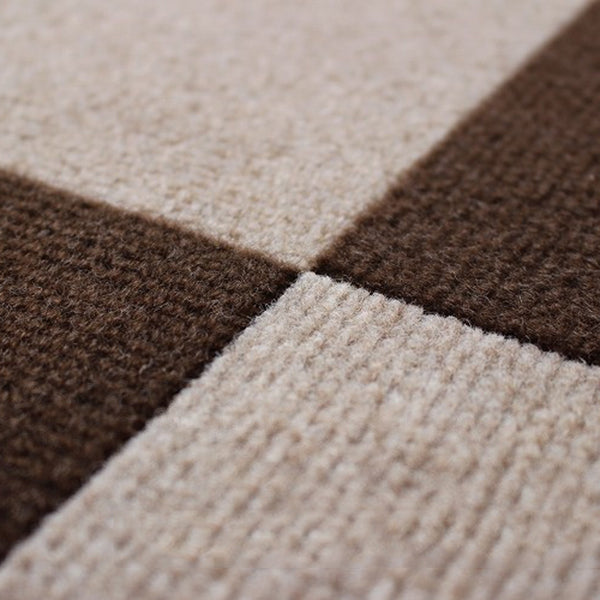 Carpet Tile Non-Skid Fade Resistant Solid Color Self-Stick Carpet Tiles Bedroom