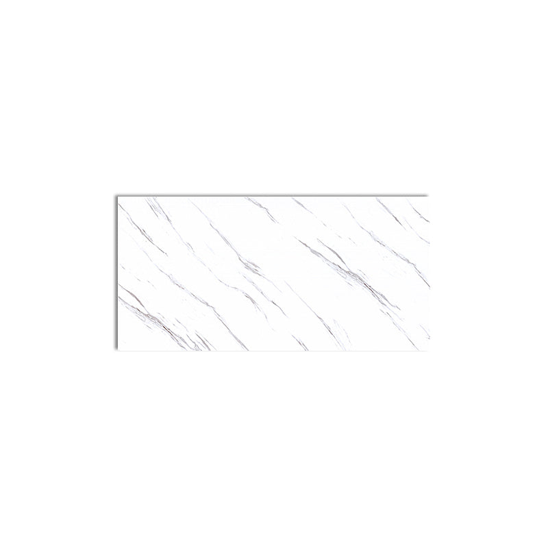 Modern Peel and Stick Backsplash PVC Rectangular Peel and Stick Tile