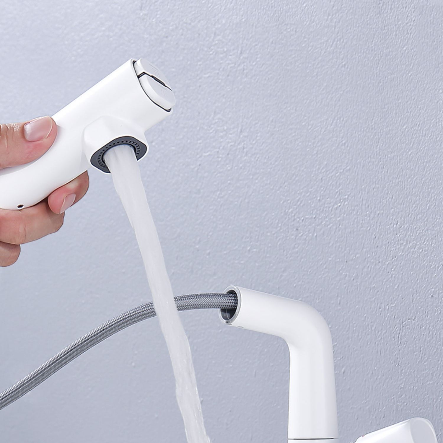 Single Handle Faucet Contemporary Vessel Sink Faucet for Bathroom