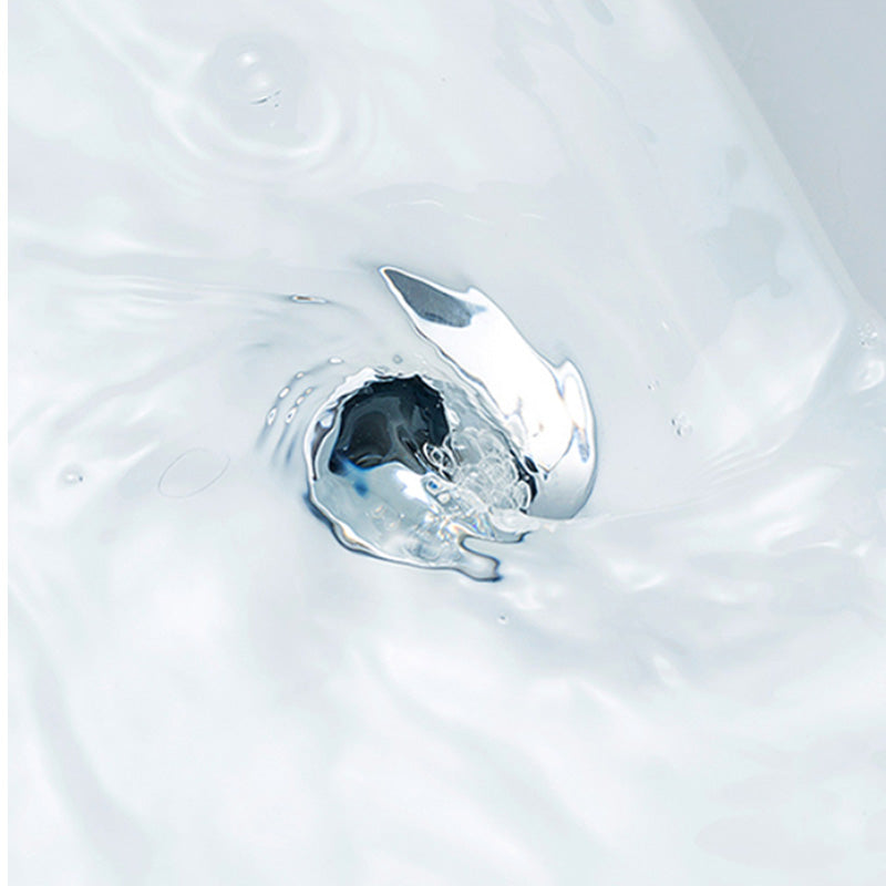 Modern Bathroom Sink Man Made Rock Rectangular Vessel Lavatory Sink(Not Included Faucet)