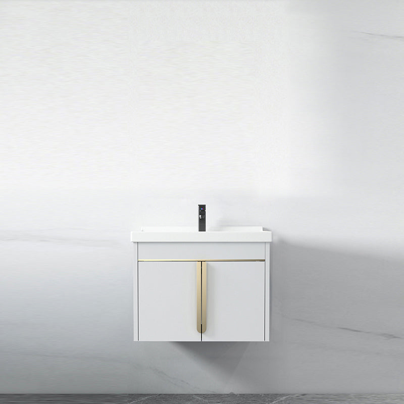 Contemporary Wall Mount Bath Vanity Mirror Cabinet Vanity Cabinet with Storage Shelving