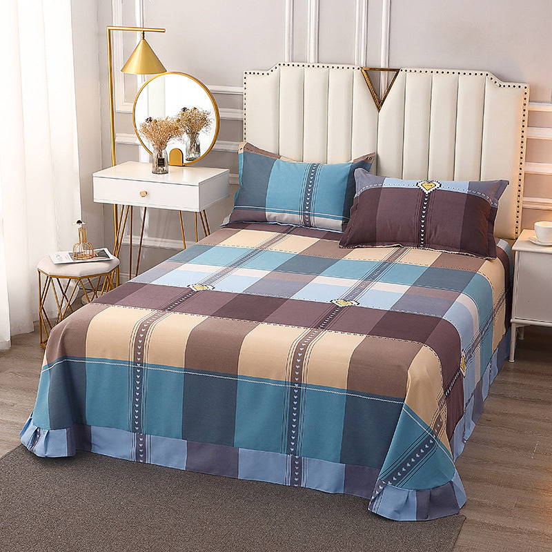1 Piece Bed Sheet Printing Non-Pilling Soft Fade Resistant Sheet