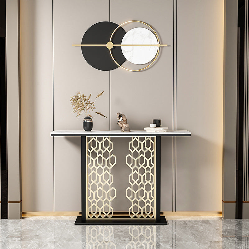 Contemporary Console Accent Table Scratch Resistant Console Sofa Table