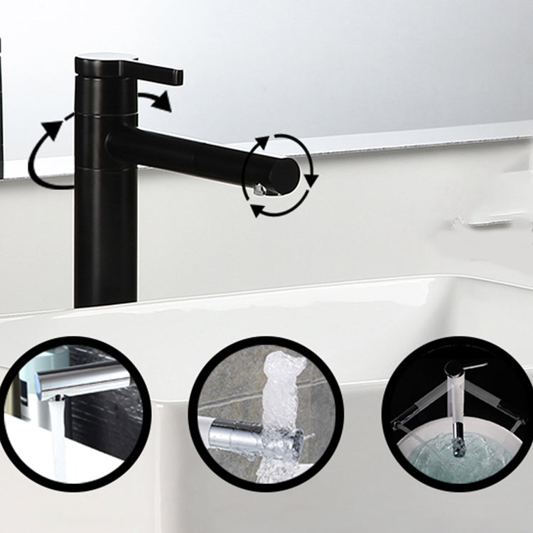 Bathroom Sink Ceramic White Square Black Faucet Bathroom Sink