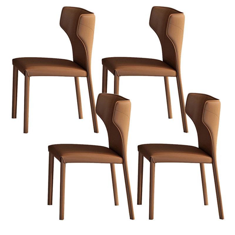 Contemporary Style 1/3/4/6/7/8 Pieces Dining Chairs Set Rectangle Stone Furniture in Gray