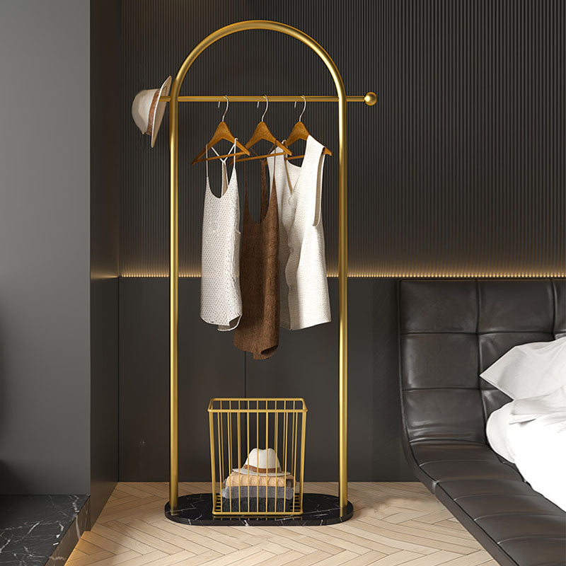 Gorgeous Metal Coat Rack Marble Bottom Coat Rack With Storage