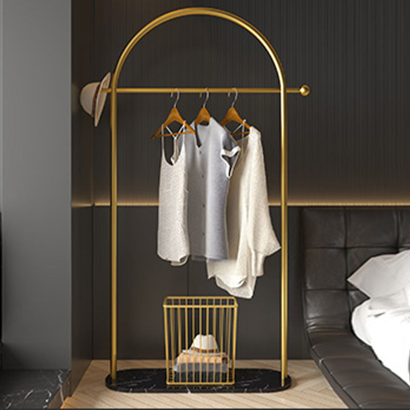 Gorgeous Metal Coat Rack Marble Bottom Coat Rack With Storage