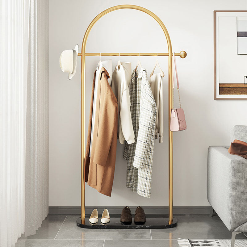 Gorgeous Metal Coat Rack Marble Bottom Coat Rack With Storage