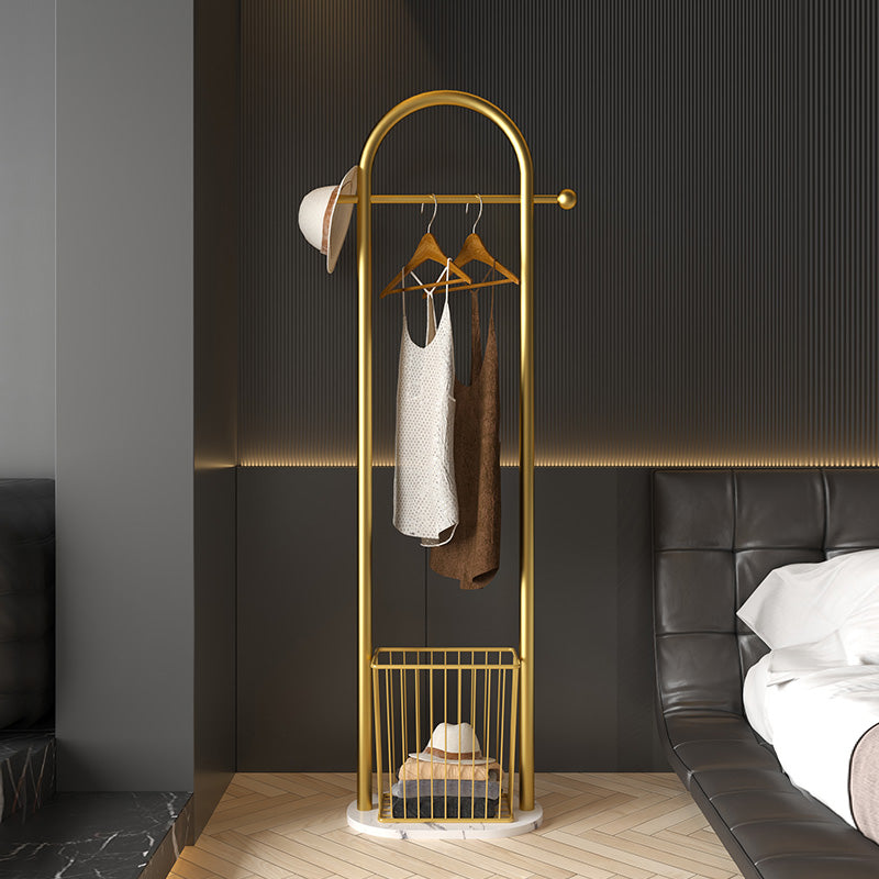 Gorgeous Metal Coat Rack Marble Bottom Coat Rack With Storage