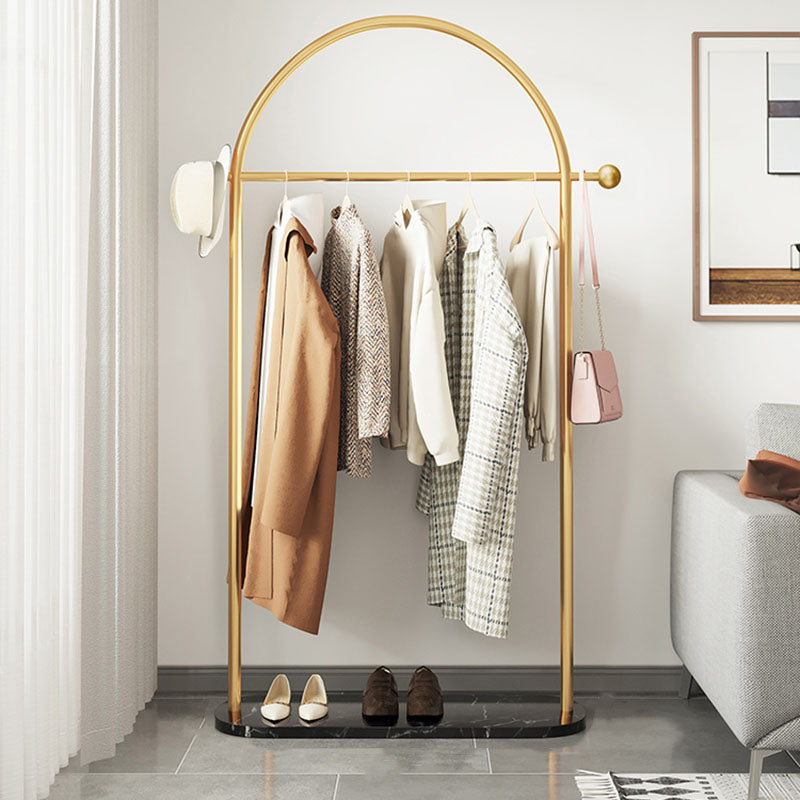 Gorgeous Metal Coat Rack Marble Bottom Coat Rack With Storage