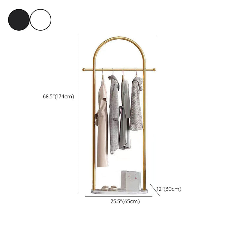 Gorgeous Metal Coat Rack Marble Bottom Coat Rack With Storage