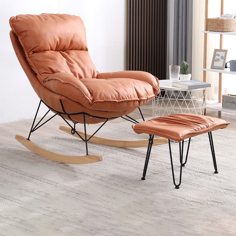 Nordic Light Luxury Single Rocking Sofa Chair Home Lounge Lazy Sofa Chair