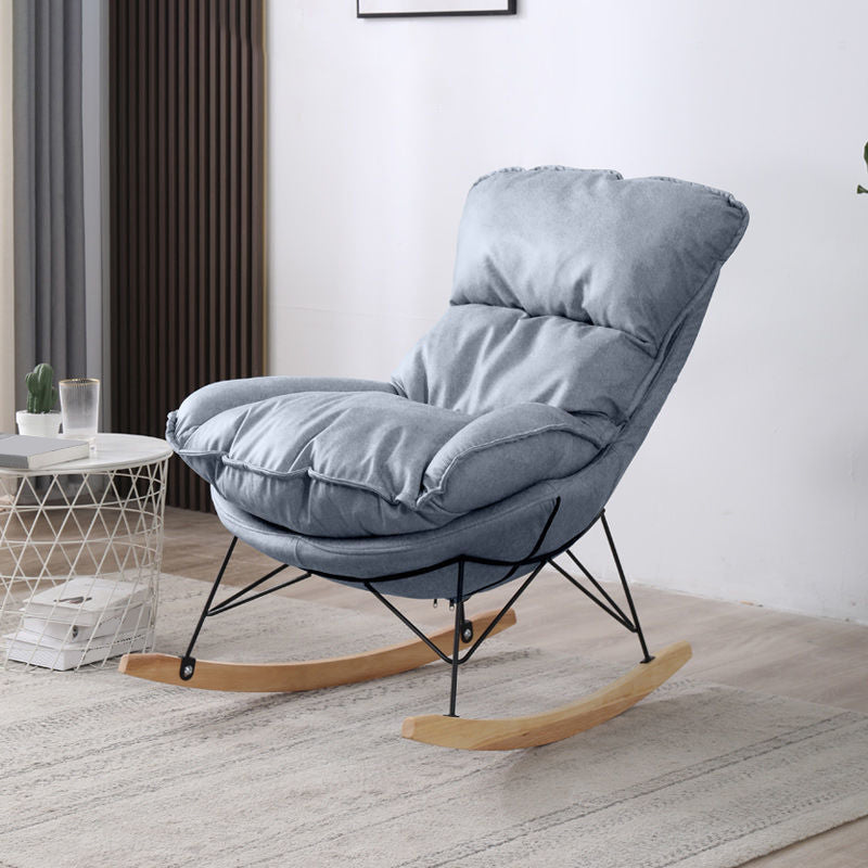 Nordic Light Luxury Single Rocking Sofa Chair Home Lounge Lazy Sofa Chair
