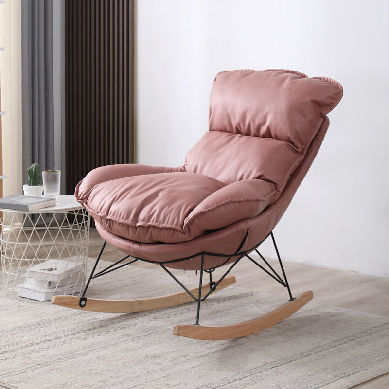 Nordic Light Luxury Single Rocking Sofa Chair Home Lounge Lazy Sofa Chair