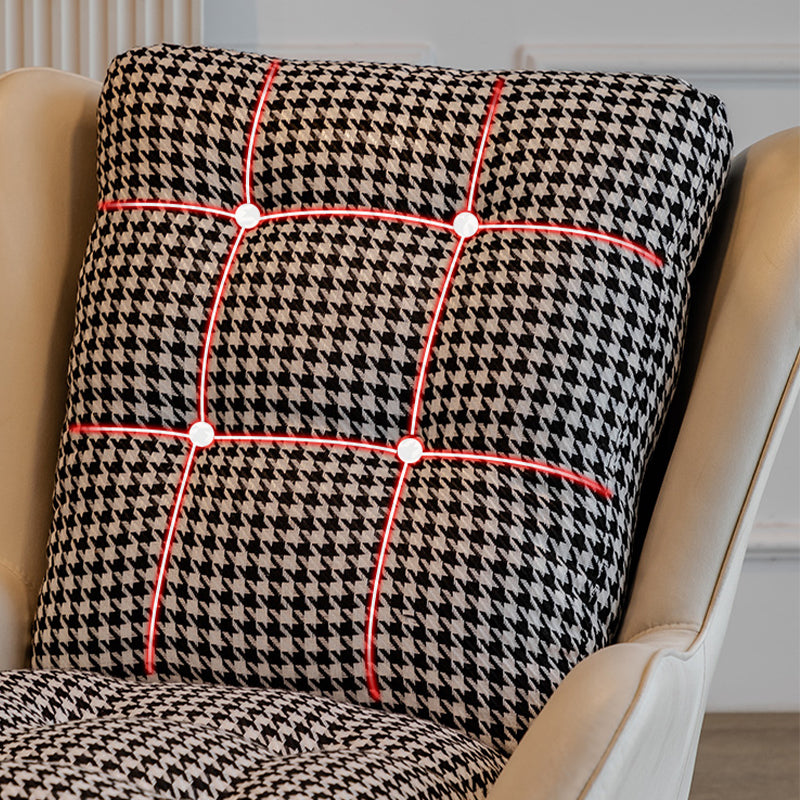 Modern Simple Style Rocking Chair Nursery Sofa Rocking Chair for Bedroom