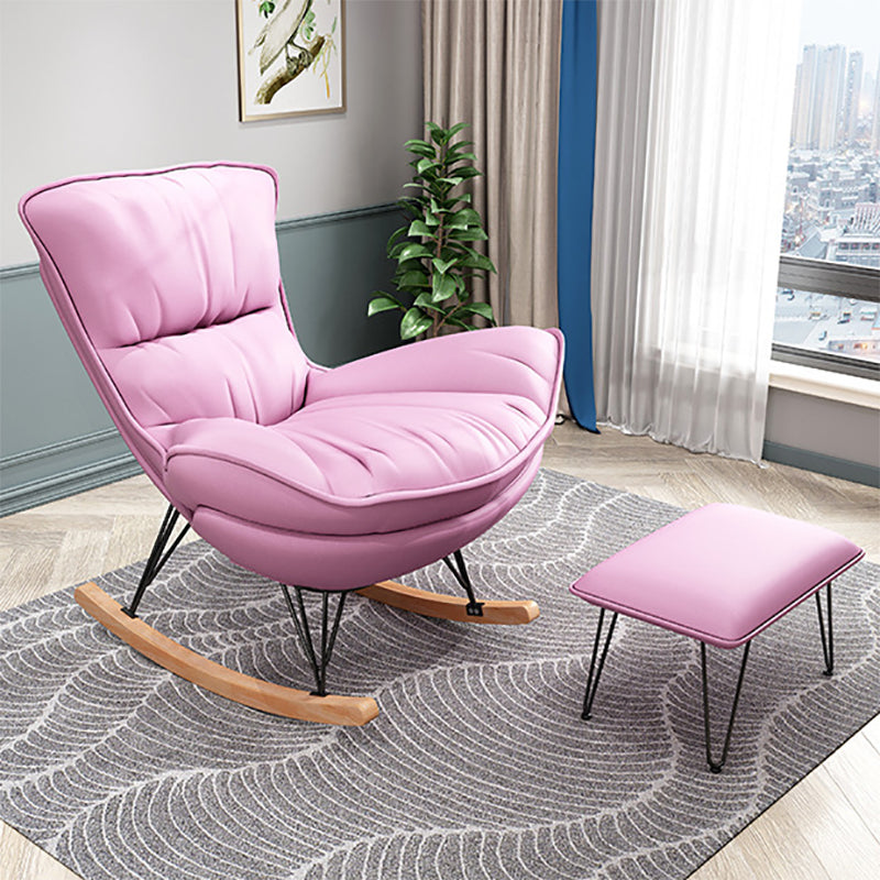 Simple Style Single Rocker Chair Leisure Lazy Chair for Bedroom