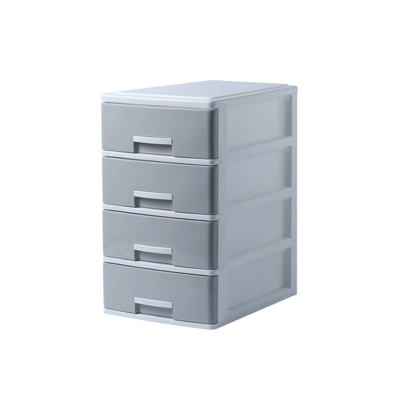 Drawers Filing Cabinet Plastic Vertical File Cabinet for Home and Office