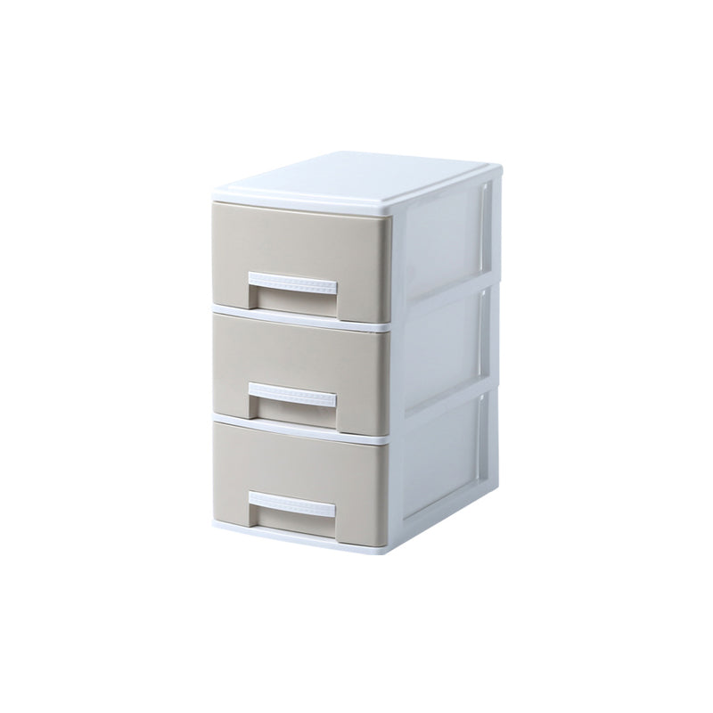 Drawers Filing Cabinet Plastic Vertical File Cabinet for Home and Office