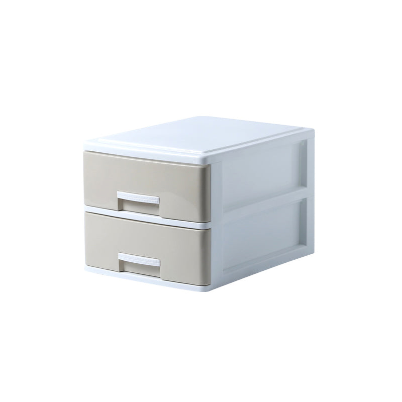 Drawers Filing Cabinet Plastic Vertical File Cabinet for Home and Office