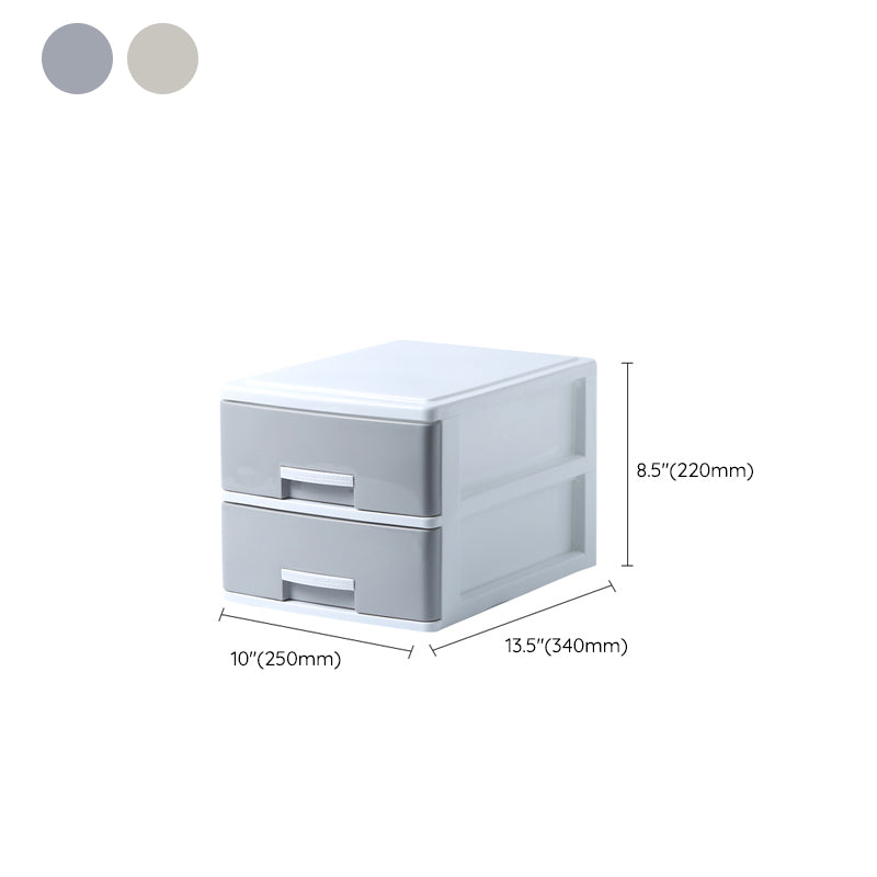Drawers Filing Cabinet Plastic Vertical File Cabinet for Home and Office