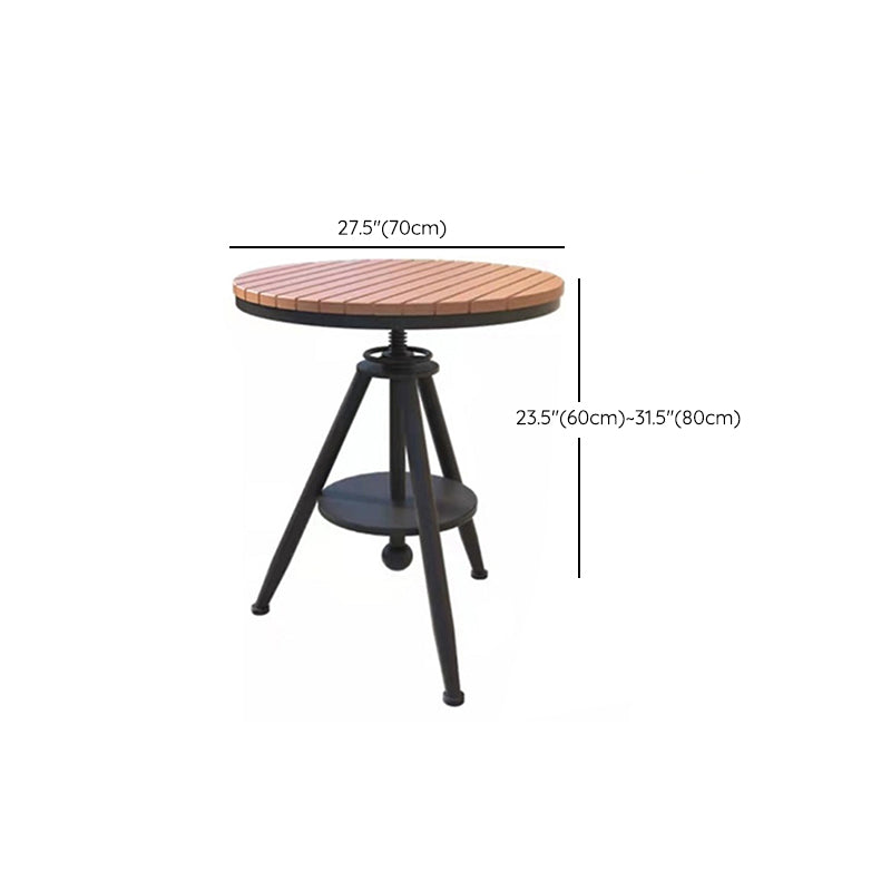 Modern 1/5/7 Pieces Metal Dining Set Reclaimed Wood Table Set